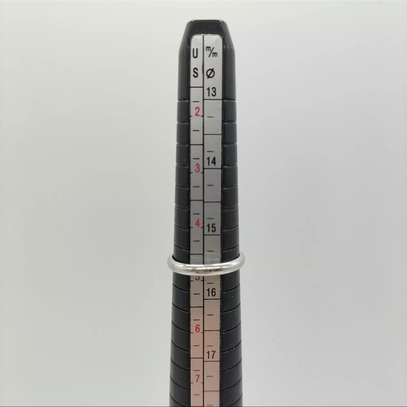 Cartier 1825 Wedding Band 3 Diamond Platinum Band US Size 5 - Picture 8 of 9